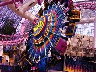 the only indoor amusement park in vegas