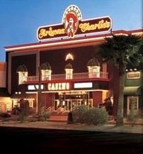 country style front facade on casino