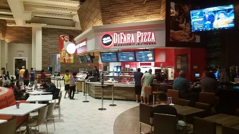 Great Pizza at Caesars food court